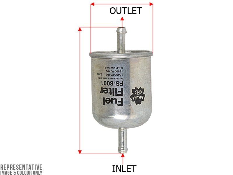 Фильтр топливный для RB (Sakura)