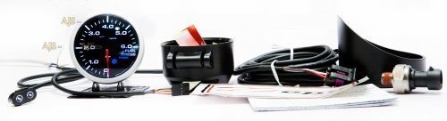 Датчик DEPO 60мм fuel press давление топлива с варнингами и пиками