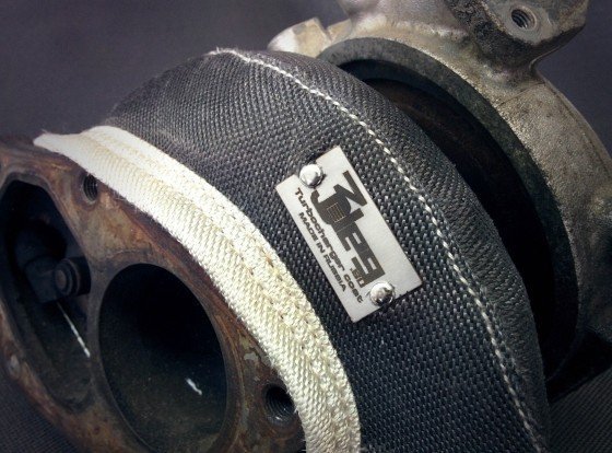 Термошуба для турбины с вестгейтом черная 3градуса