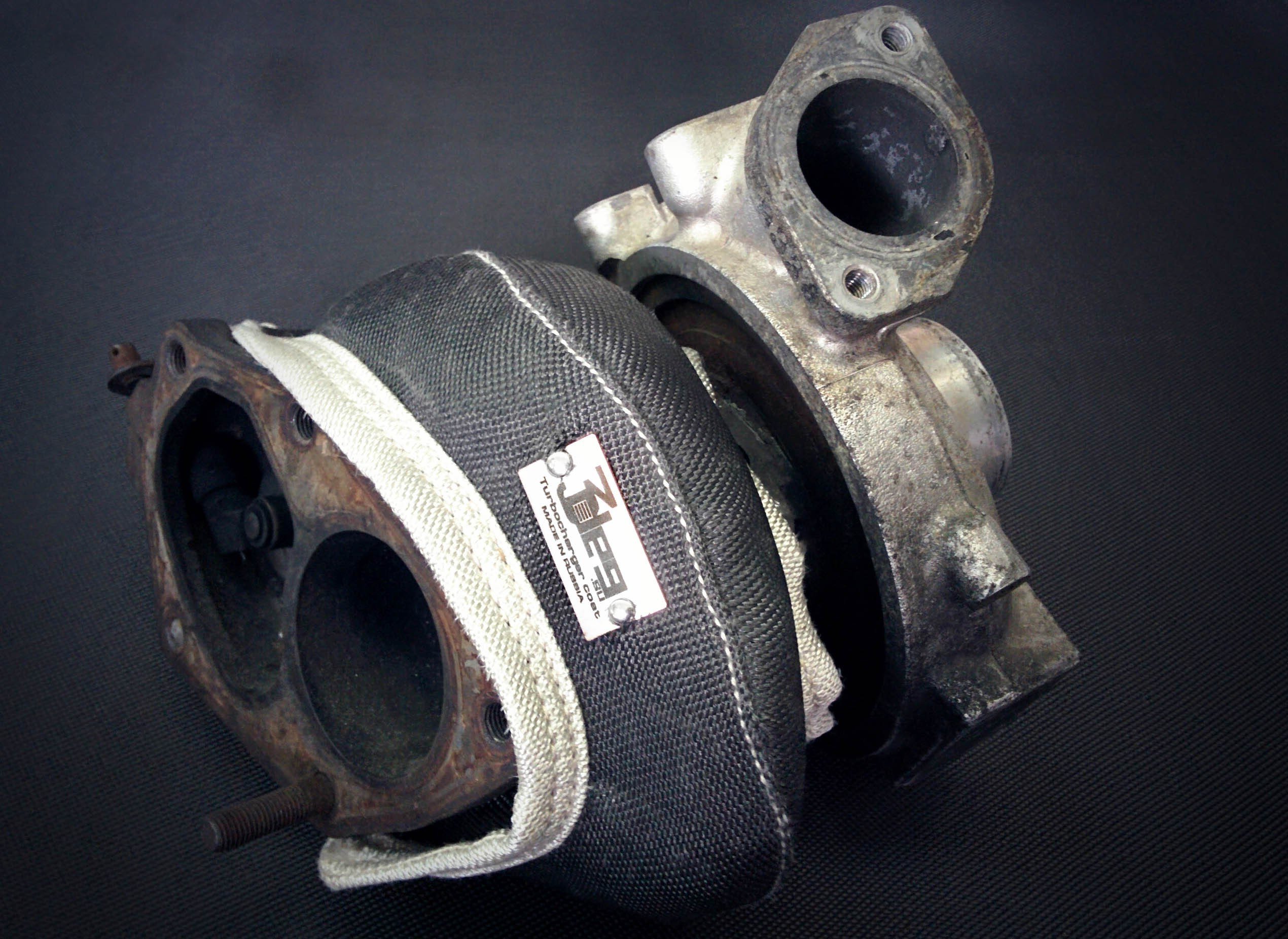 Термошуба для турбины с вестгейтом черная 3градуса