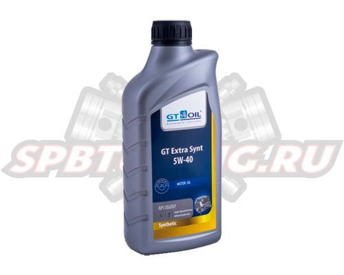 Масло моторное GT-OIL GT Extra Synt 5W-40 1л