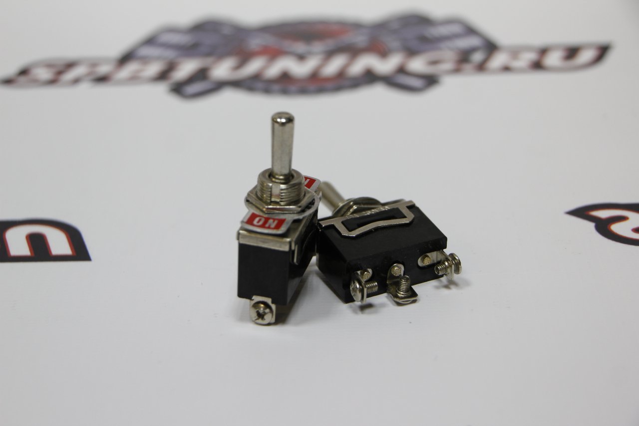 Тумблер одинарный 3х позиционный