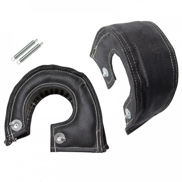 Термошуба для горячей части турбины T3 №2 черная (400-550гр)