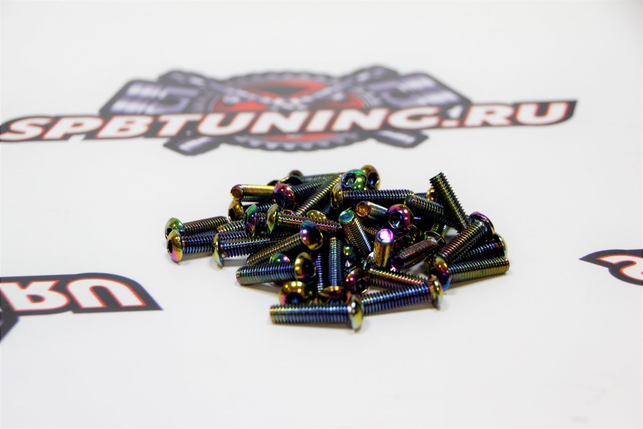 Болт M6*20mm под титан под шестигранник SS