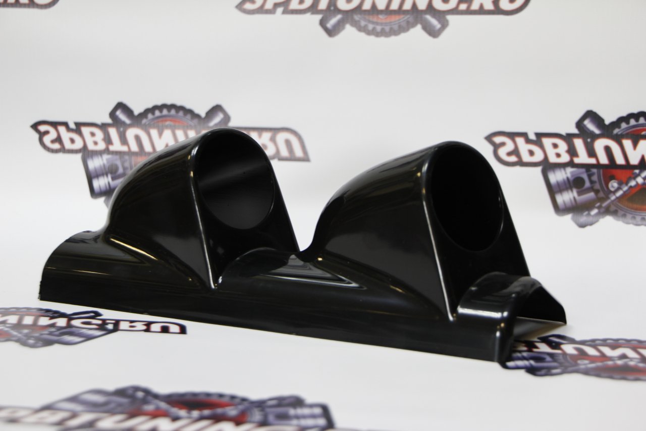 Подиум под датчик на правую стойку 60мм двойной черный