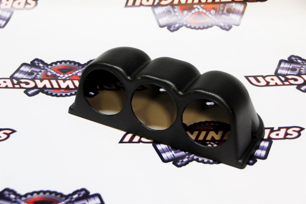 Подиум под датчик 60мм прямой тройной черный