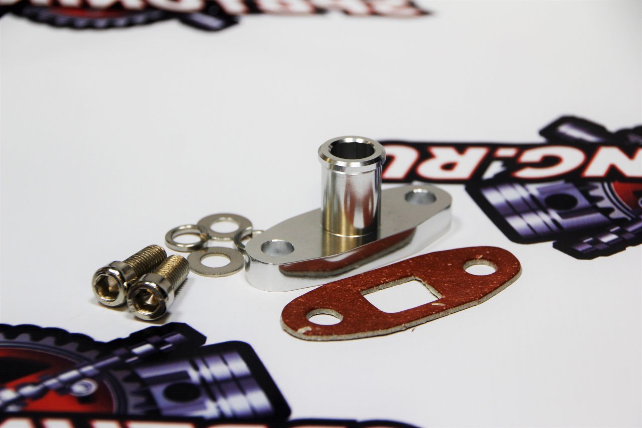 Фланец на слив масла T3/T4/T04e - 16мм