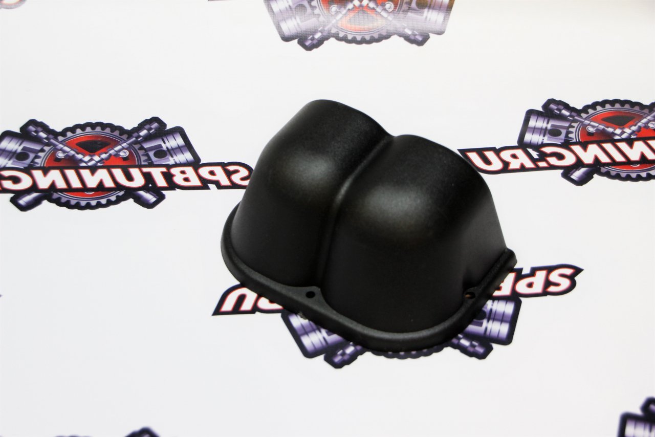 Подиум под датчик 60мм прямой двойной черный