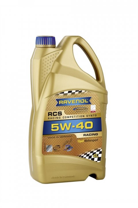 Масло моторное RAVENOL RCS Racing Competition Synto SAE 5W-40 4л