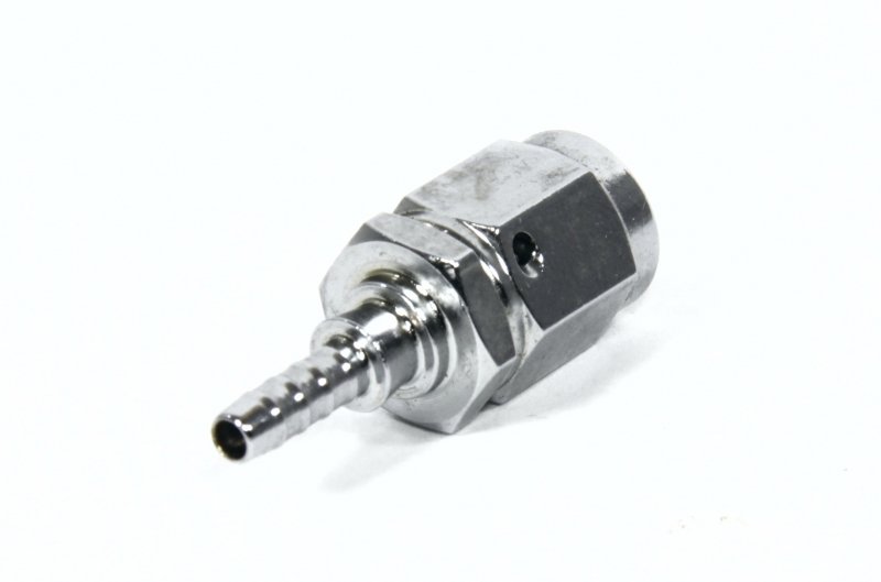 Фитинг мама AN-03 3/8X24 под прямой конус D-03 хром, под опрессовку S6001-03CH, Goodridge