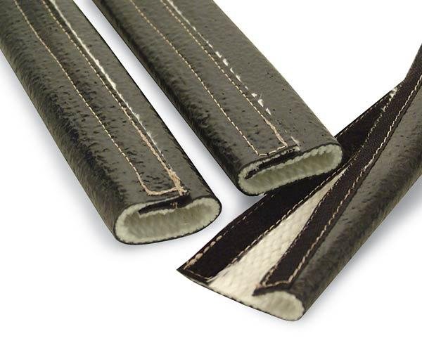 Термоизоляция для шлангов, 1,6сm*60 см силикон Fire Wrap 3000 DEI 010477