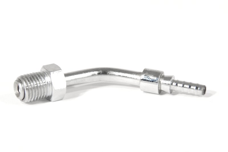 Фитинг папа AN-03 3/8Х24 под обратный конус, 45° D-03 хром, под опрессовку S646-03CH, Goodridge