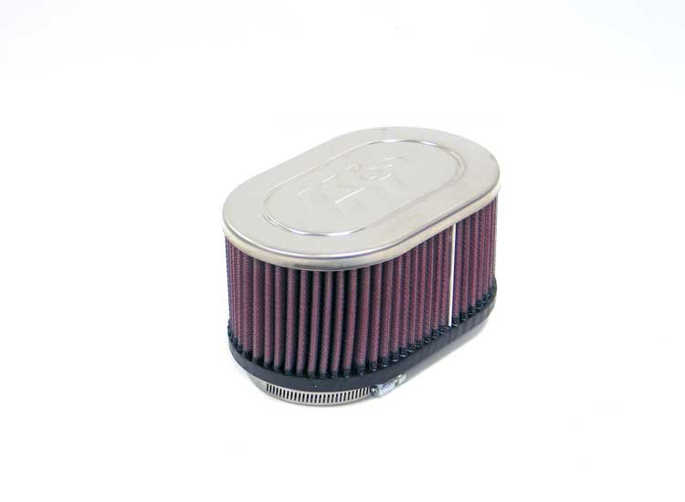 Фильтр нулевого сопротивления универсальный K&N RC-3512 Chrome Filter