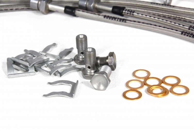 Армированные тормозные шланги Goodridge TTY5700-6P21128CF (6 шт.) Toyota LC200 / Lexus LX570, LX450D