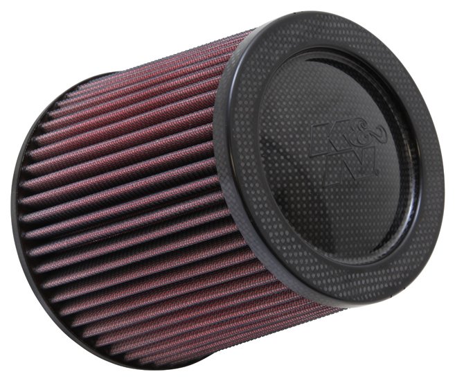 Фильтр нулевого сопротивления универсальный K&N RP-5044 Air Filter - Carbon Fiber Top and Base