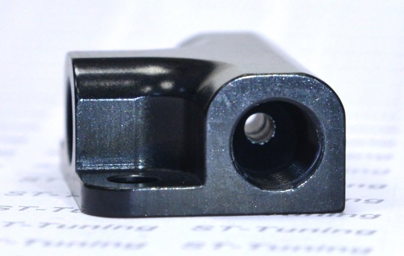 Соединитель тройник Goodridge М-М-М (M10x1-M10x1-M10x1) female прямой конус алюминий, 2205-31D