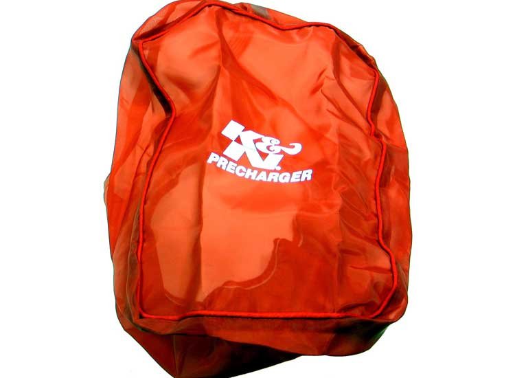 Чехол защитный K&N 100-8569PR PRECHARGER; SMALL AIR BOX, RED