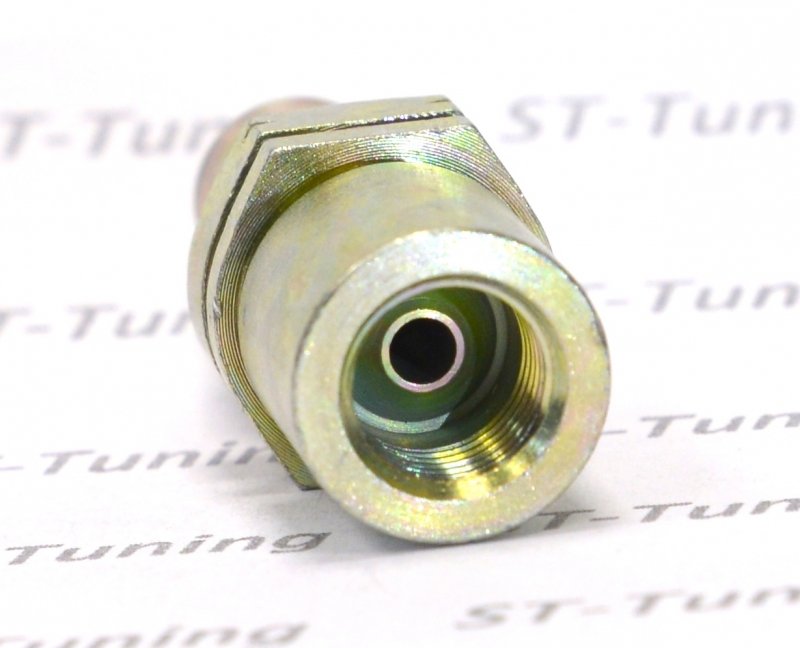 Фитинг мама M10*1 под обратный конус, под ключ 17mm, TOYOTA D-03 сталь 757-03-31P. Goodridge