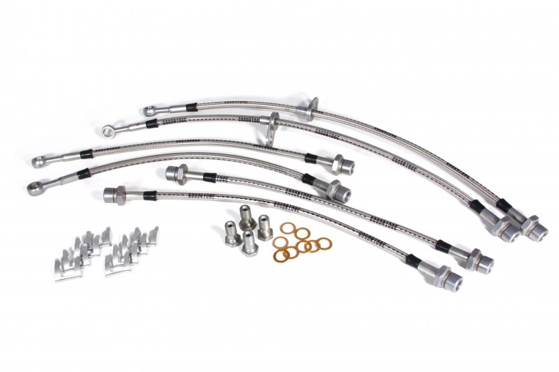 Армированные тормозные шланги Goodridge TTY5700-6P21128CF (6 шт.) Toyota LC200 / Lexus LX570, LX450D