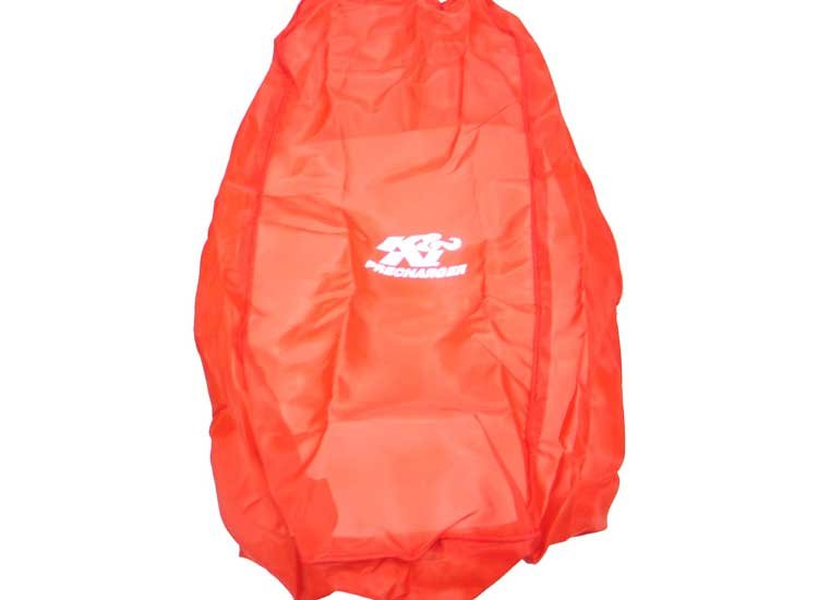 Чехол защитный K&N 100-8570PR PRECHARGER; MEDIUM 6" AIR BOX, RED