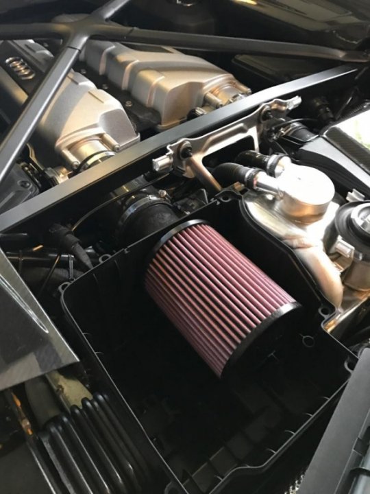 Воздушный фильтр нулевого сопротивления K&N E-0658 AUDI R8 5.2L 2014-> ; HURACAN 5.2L