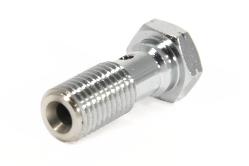 Болт (штуцер) для banjo M12x1.5 L=30mm хром, Goodridge 992-04-M12CH