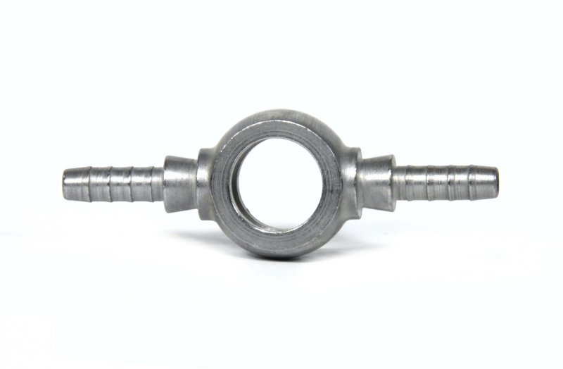 Фитинг banjo d10 mm, проходной D-03 сталь, под опрессовку S5095-03Z, Goodridge