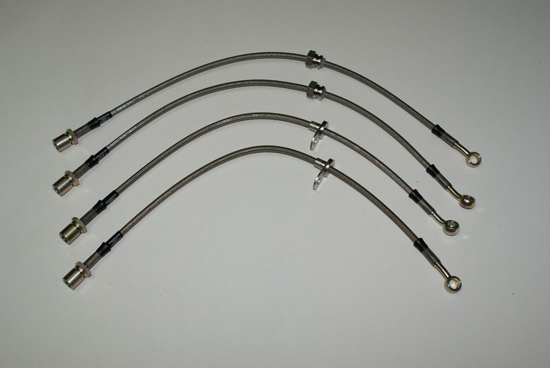 Армированные тормозные шланги Goodridge TSU0202-4P (4 шт.) Subaru Impreza STI WRX GD GG до 2007 г.в.