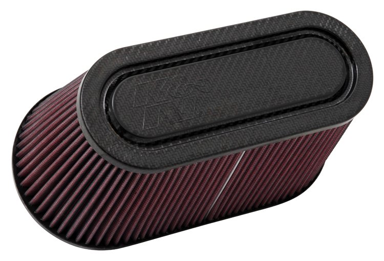 Фильтр нулевого сопротивления универсальный K&N RP-5182 Air Filter - Carbon Fiber Top and Base