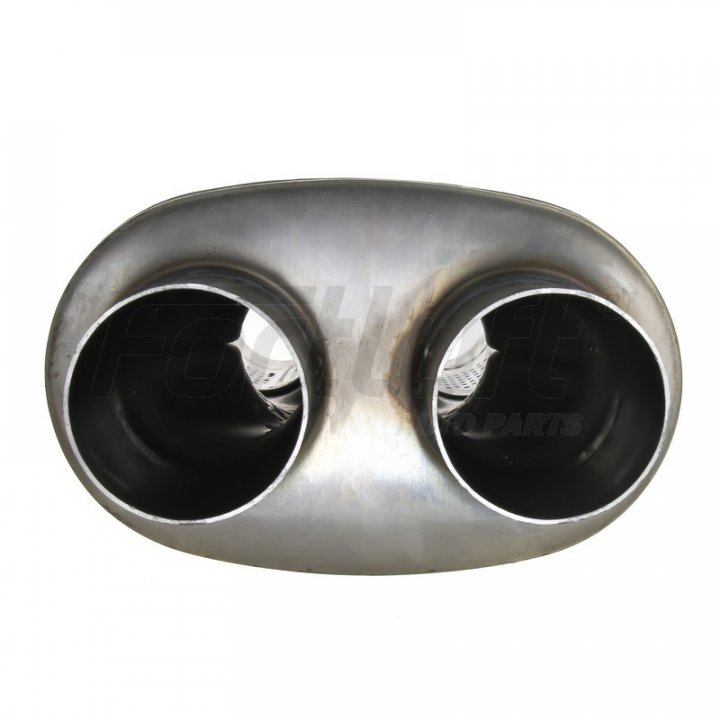 Прямоточный глушитель Fortluft PM1-57x57NP серия FLOW