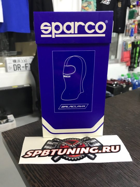 ПОДШЛЕМНИК (БАЛАКЛАВА) ДЛЯ АВТОСПОРТА SPARCO DELTA RW-6, FIA, БЕЛЫЙ