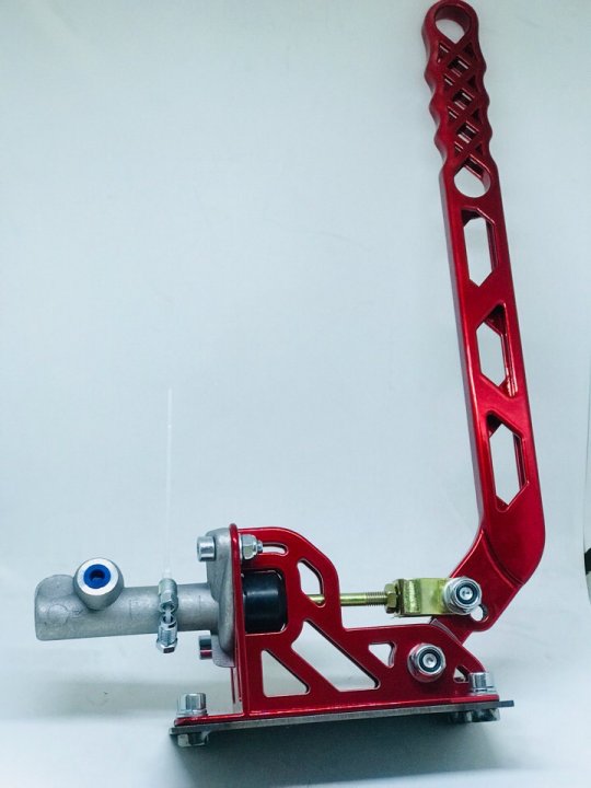 Гидравлический ручник вертикальный/горизонтальный (Candy цвет)