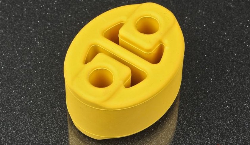 Подвес (поддержка, резинка) глушителя 12мм 2 отв Autobahn88 (желтый)