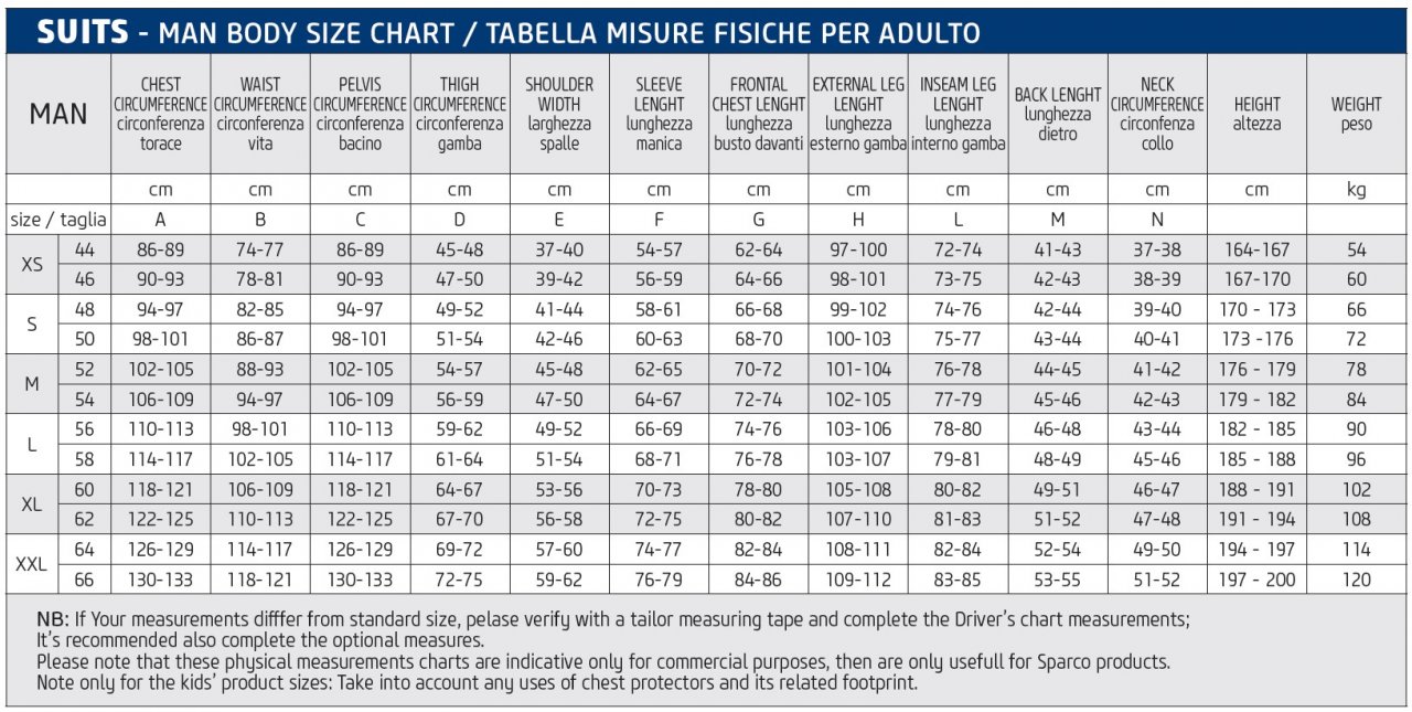 Комбинезон Sparco SPRINT