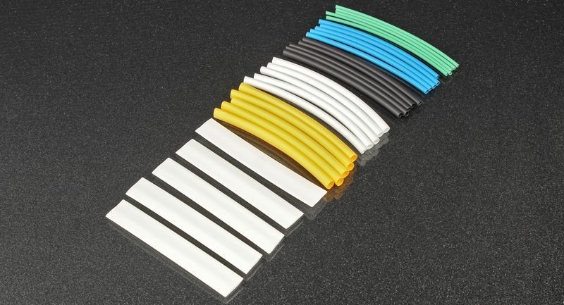 Набор термоусаживаемых трубок, 30 шт, L=100мм (термоусадка)