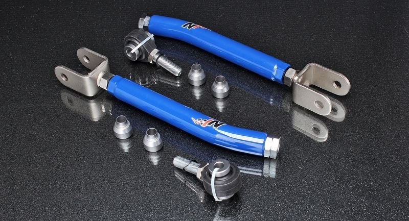 Рычаги задние регулируемые Nissan Silvia S13 S14 S15 Skyline R33 R34 Rear Traction Rod Bent type (изогнутые)