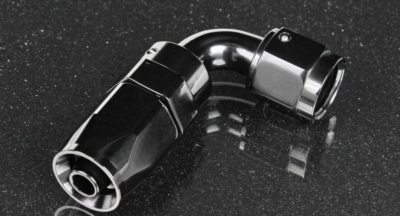 Фитинг AN6 90° под шланг AN