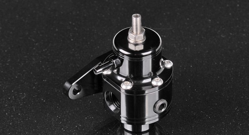 Регулятор давления топлива AN6 0-100PSI, черный