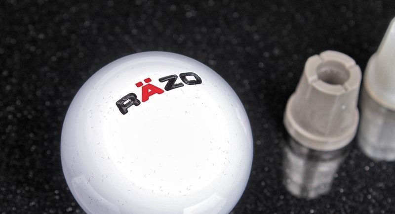 Ручка КПП (шар), белый RAZO, CARMATE