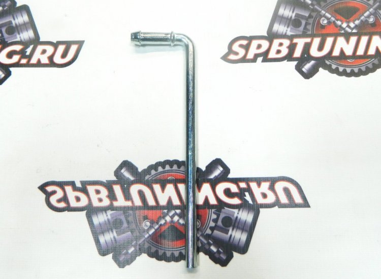 Крепеж выхлопной трассы нерж SS304 12мм 200мм 90гр