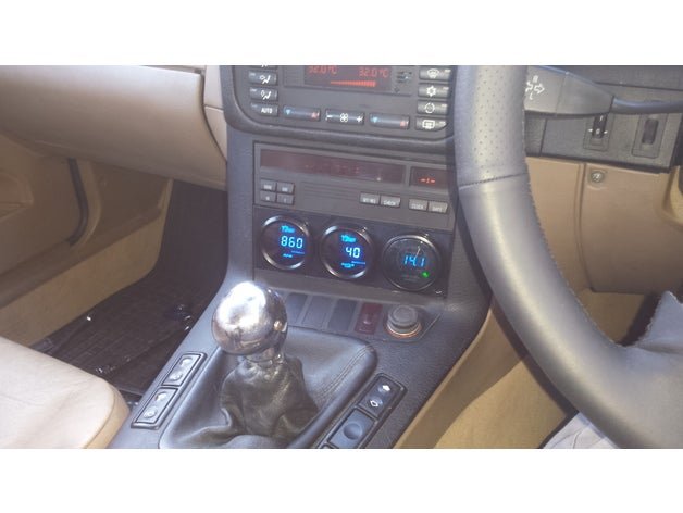 Адаптер под 3 датчика 52мм для BMW E36