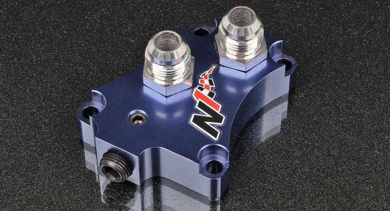 Адаптер для масляного радиатора Nissan Silvia S13 S14 S15 SR20 Oil Block Adapter Japan Style