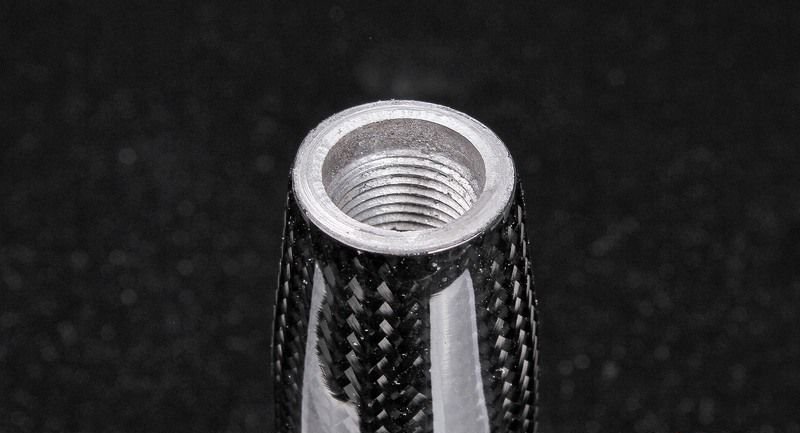 Ручка КПП, L=130 мм, карбон