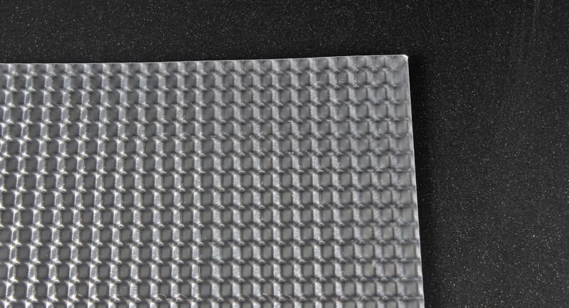 Термоизоляция листовая 1000*552*0,5мм, алюминий