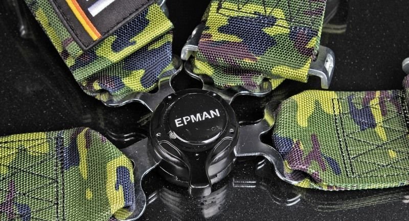 Ремни 4-х точечные, 3", камуфляж, TAKATA STYLE