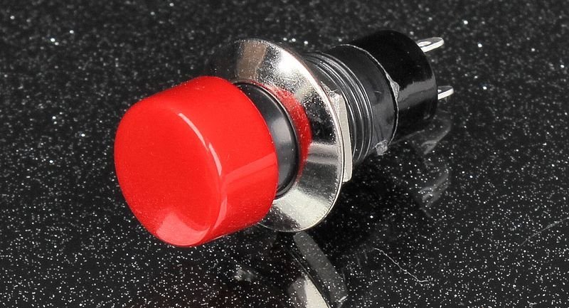 Кнопка 2 положения, без фиксации