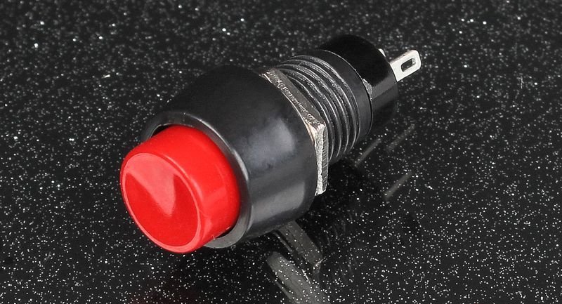 Кнопка 2 положения, фиксирующаяся, 125V 3A