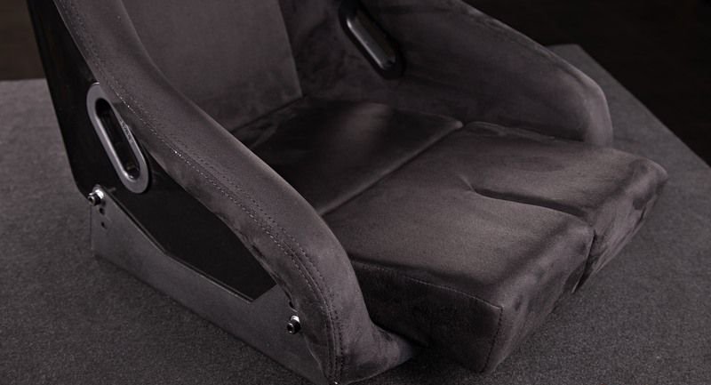 Кресло/ковш + салазки НЕРЕГУЛИРУЕМОЕ черное, Bride Japan MR Style