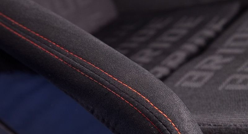 Кресло/ковш + салазки НЕРЕГУЛИРУЕМОЕ черное, Bride Lowmax RS Style