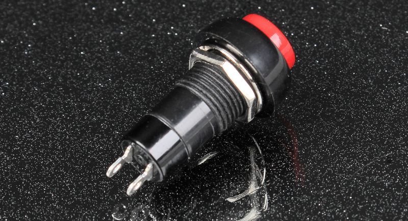 Кнопка 2 положения, фиксирующаяся, 125V 3A